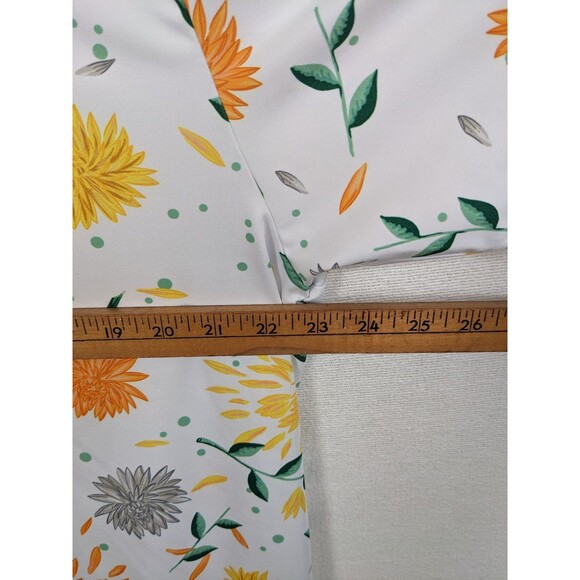 William Murray Golf Polo Shirt Men’s L XL Mums The Word White Floral Performance - Picture 11 of 12